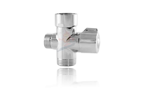 HDRL Przełącznik natrysku 3/4x1/2x3/4 dwu funkcyjny do deszczownicy deszczowni natrysku prysznica