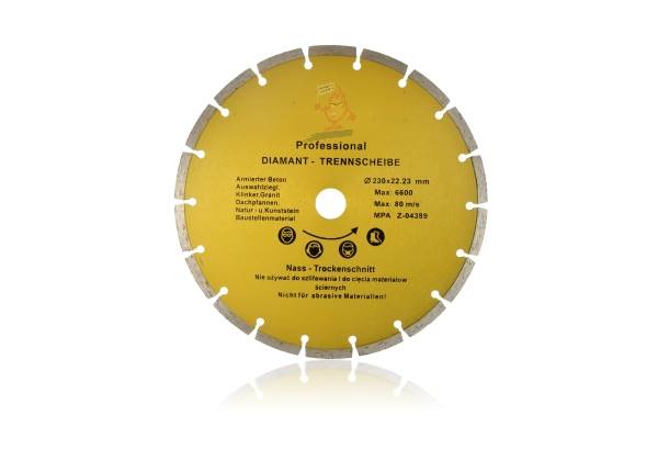 GEK G00253 Tarcza 230 diamentowa GEK segmentowa