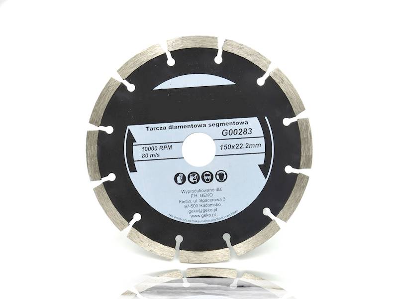 GEK G00283 Tarcza 230 diamentowa CZARNA