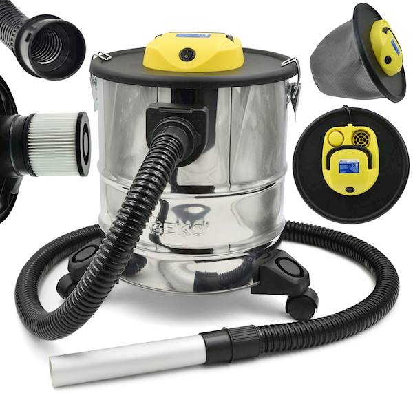 GEK G81093 Odkurzacz do popiołu 20L na kółkach