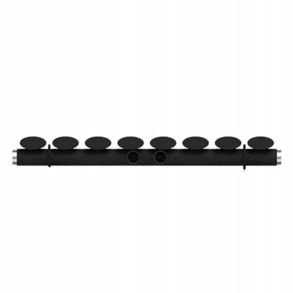 Grzejnik dekoracyjny 1800x480 MONO Czarny 10-C18