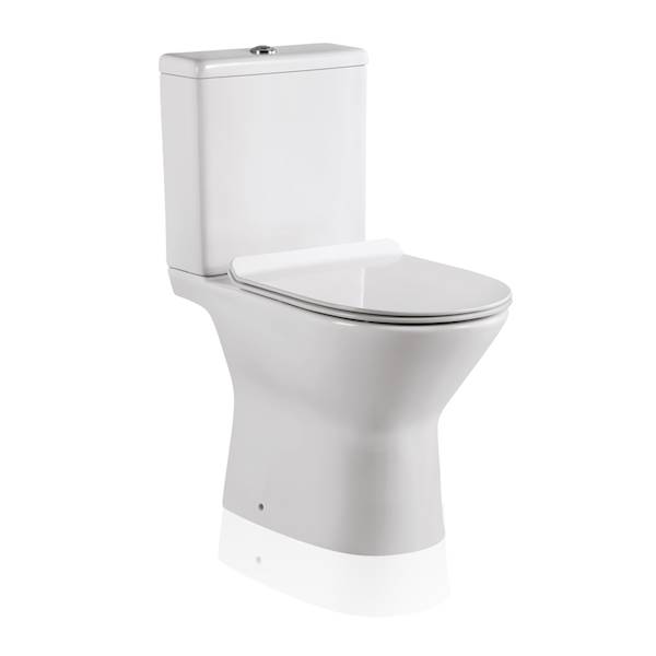 INV CE-88-001-W Kompakt WC bezkołnierzowy z deską