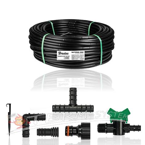 BRA DS75-SET4 Zestaw 16x75cm węża kropl. SET67