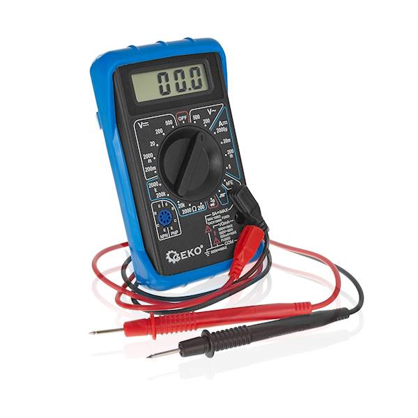 GEK G30823 Miernik uniwersalny cyfrowy z buzerem