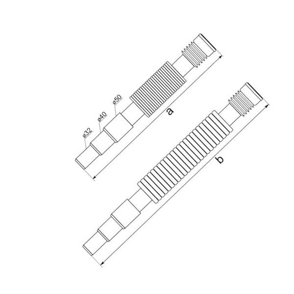 HDRL ZŁ.REG.40 Złącze regulow z kielich 50/40/32