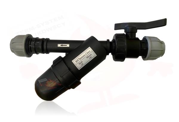 BRA DSF-SML Filtr siatk 3/4x25mm z zaworami-ZOBACZ