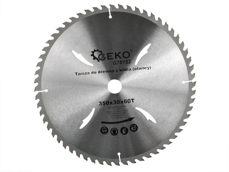 GEK G78151 Tarcza do drewna 350x30x40T