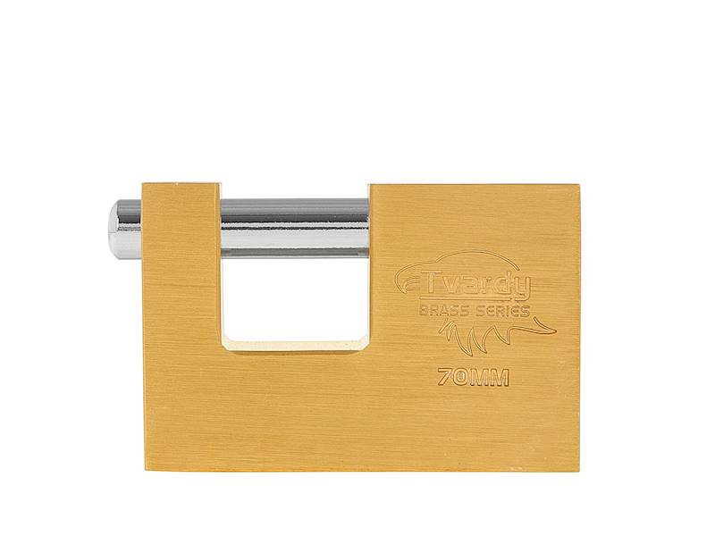 GEK T00430 Kłódka mosiężna trzpieniowa 70mm