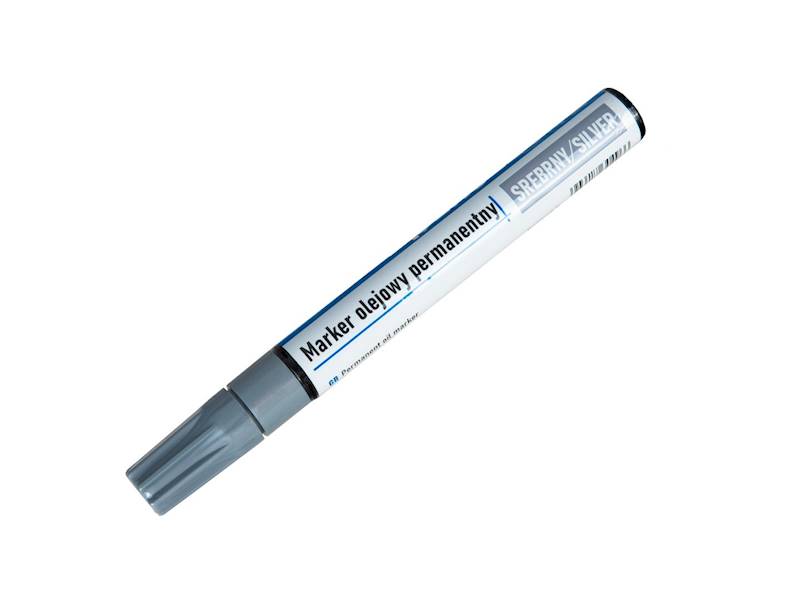 GEK G29018 Marker olejowy permanentny SREBRNY