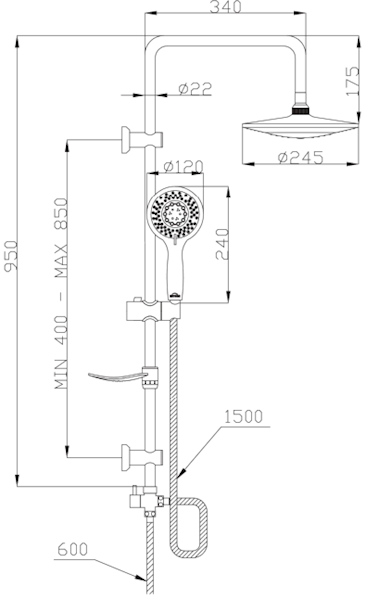 INV AU-59-001-C SOCHO Deszczownica