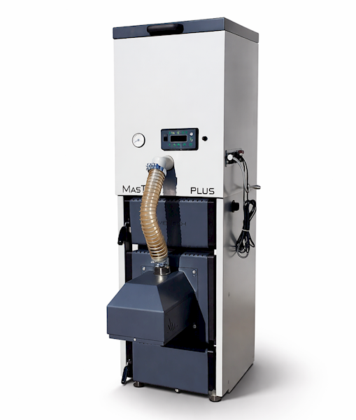 Kocioł MASTER PLUS 15 kW na pellet i drewno GÓR