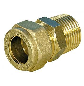 CONEX Złączka 15x1/2GZ skręcana