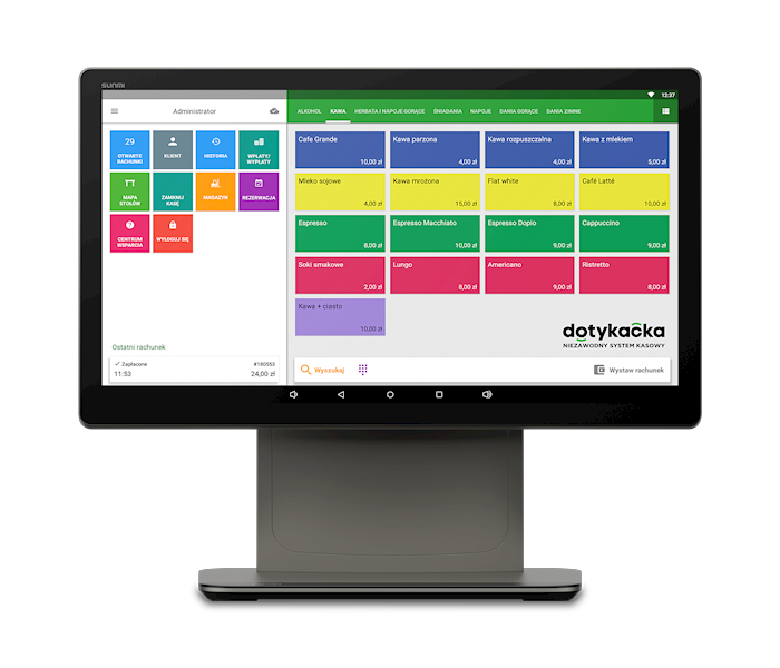 Tablet Sunmi D3 Pro Dotykacka