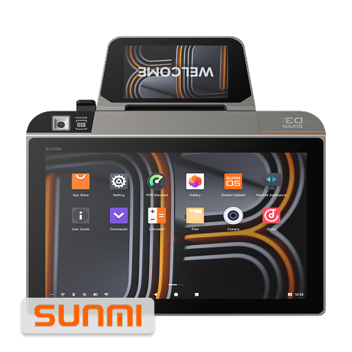 Sunmi D3 Mini 10.1" + 4" + 80 mm GMS