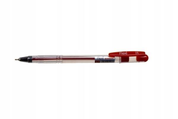 Długopis Flexi 0,7mm  czerwone, Penmate