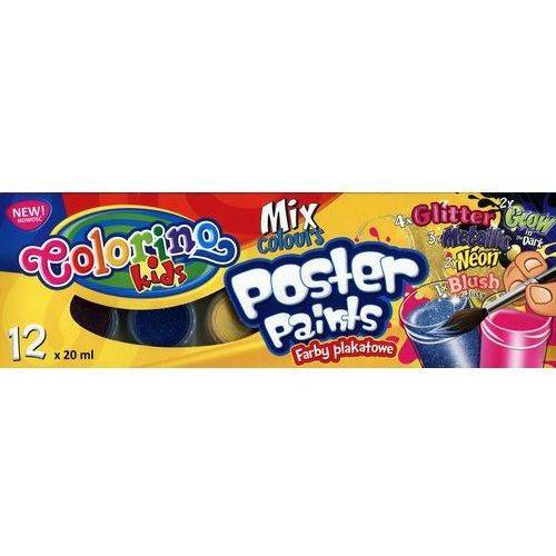 FARBY PATIO PLAKATOWE 20ML.12 KOL. COLORINO MIX C