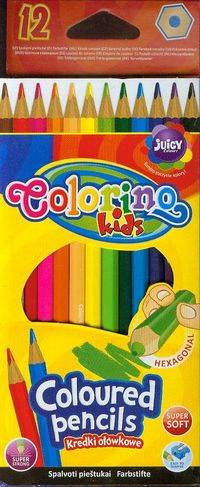 14687PTR/1 KIDS KREDKI OŁÓWKOWE 12 KOL COLOR NEW