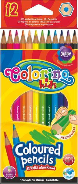 14687PTR/1 KIDS KREDKI OŁÓWKOWE 12 KOL COLOR NEW
