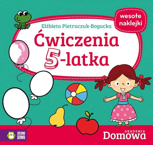 Książka Domowa Akademia. Ćwiczenia 5-latka, Zielon