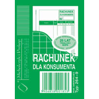 RACHUNEK DLA KONSUMENTA A7 264-9