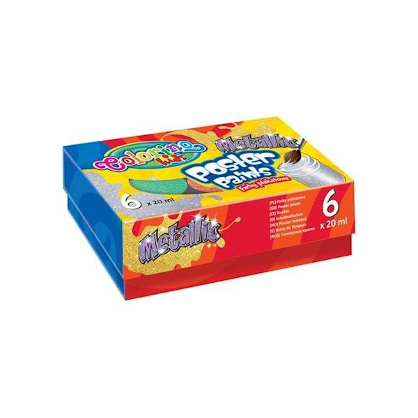 42628PTR KIDS FARBY PLAK.COLORINO 20ML 6K METALIC