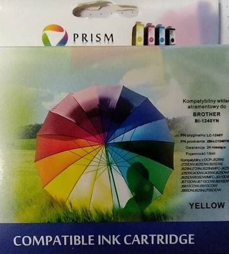 PRISM BROTHER TUSZ LC-1220/1240/1280 YELLOW