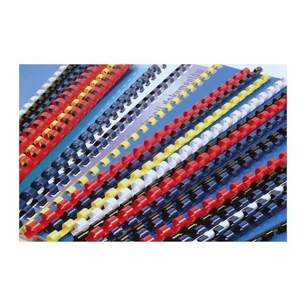 BO GRZBIETY PLAST. 19MM czarny 100SZT