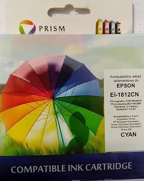 PRISM EPSON TUSZ T18124010 CYAN T1812