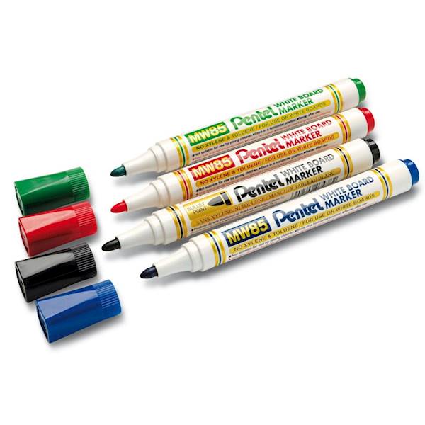 MARKER SUCHOŚCIERALNY PENTEL MW85 CZERWONY A'12