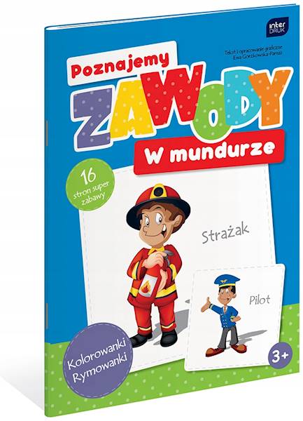KOLOROWANKA B5/16K POZNAJ ZAWODU MUNDUROWE 2992