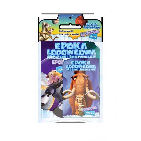 Epoka lodowcowa. Mocne uderzenie kolorowanki i zad