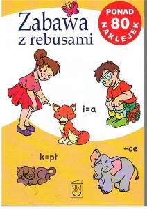 Zabawa z rebusami + naklejki