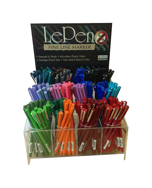 Cienkopis LePen Marvy 0.3mm mix, Uchida