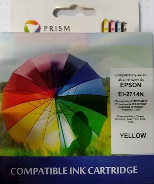 PRISM Tusz Epson T2714 27XL Yellow C13T27144012