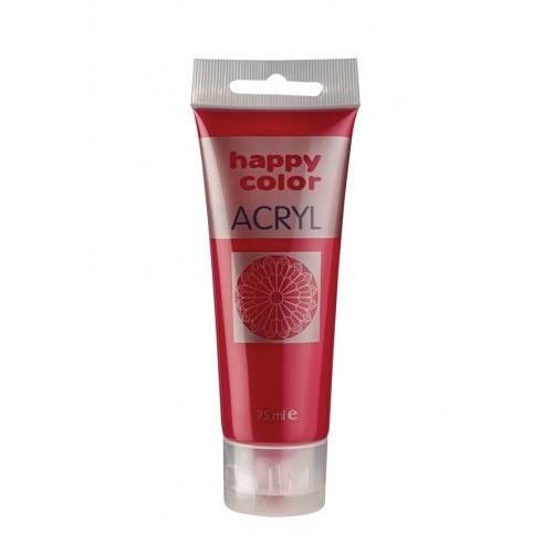 Farba akrylowa 75ml , karminowy, Happy Color