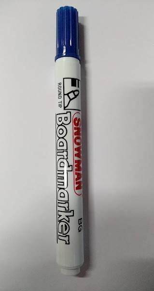 MARKER SNOWMAN SBG DO TABLIC NIEBIESKI