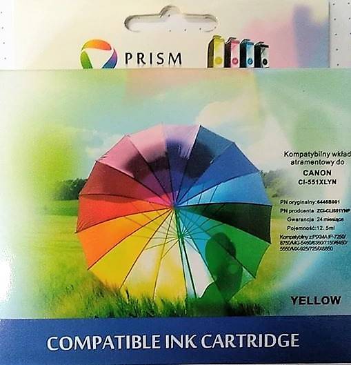 PRISM CANON TUSZ CLI-551XL YELLOW