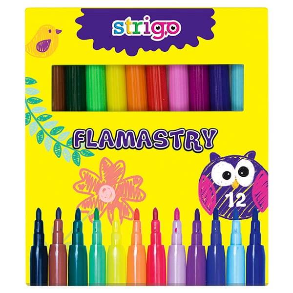 Flamastry 12-kol., Strigo