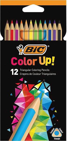 KREDKI BIC COLOR UP 12SZT