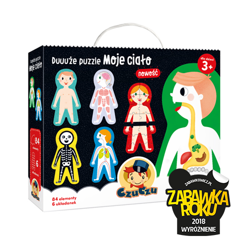 CZUCZU Duuuze Puzzle Moje Ciało
