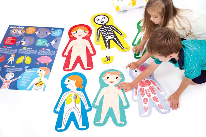 CZUCZU Duuuze Puzzle Moje Ciało