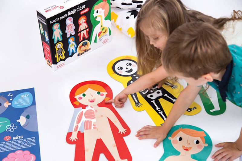 CZUCZU Duuuze Puzzle Moje Ciało
