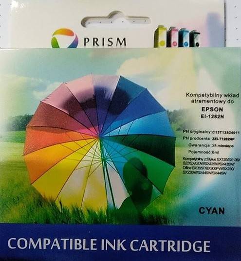 PRISM EPSON TUSZ T12824011 CYAN EI-1282N