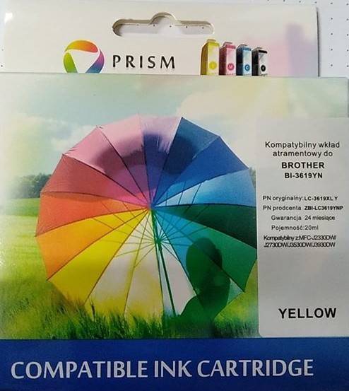 PRISM BROTHER TUSZ LC-3619XL YELLOW 