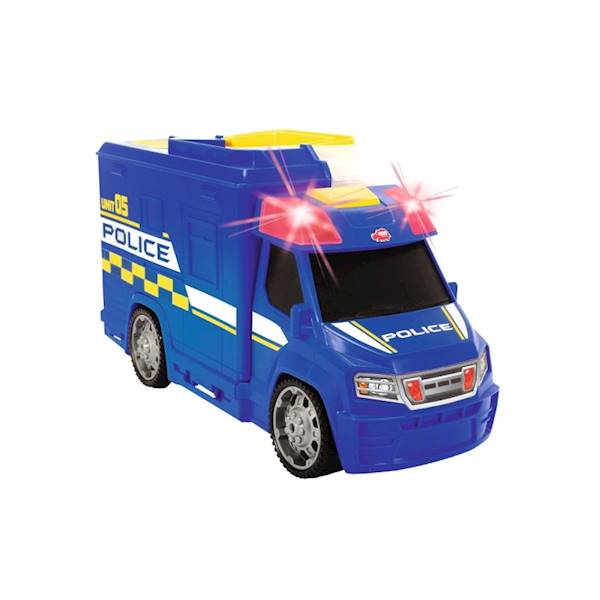AUTO POLICJA WALIZKA Z PRZYCZEPĄ I AKCESORIAMI