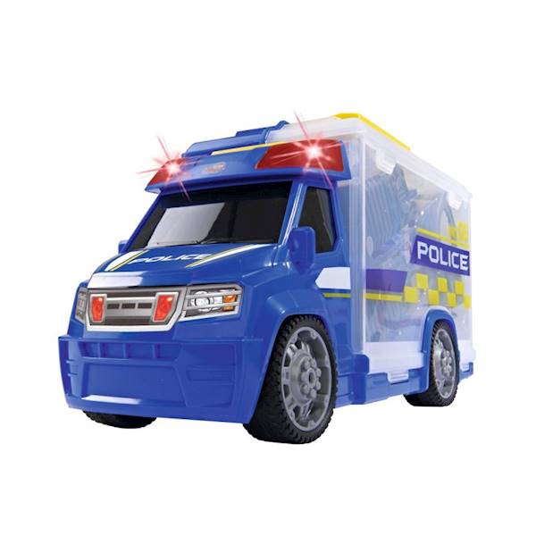 AUTO POLICJA WALIZKA Z PRZYCZEPĄ I AKCESORIAMI