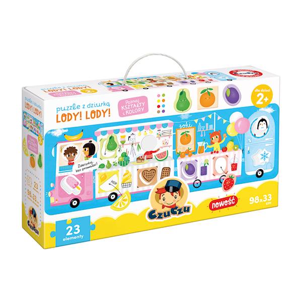 CzuCzu CZUCZU Puzzle z dziurkaLody! Lody!