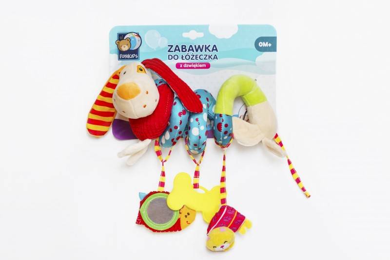 Miękka zabawka na łóżeczko PIESEK