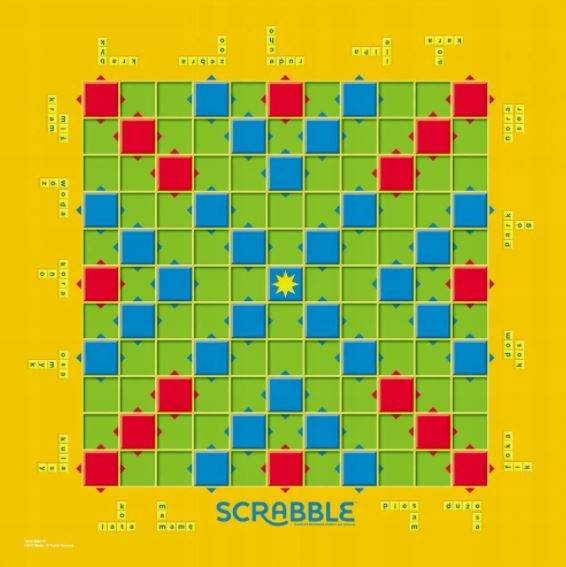 Mattel MATTEL Gra Scrabble Junior