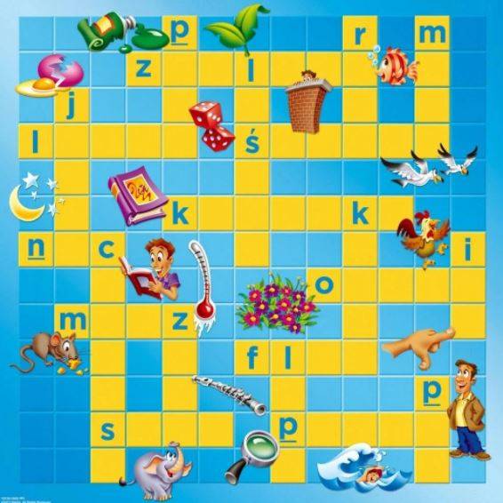 Mattel MATTEL Gra Scrabble Junior